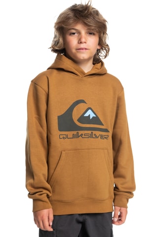 Fleece Sweater met Capuchon - Bruin