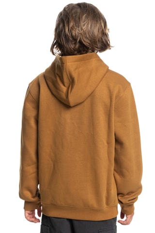 Fleece Sweater met Capuchon - Bruin