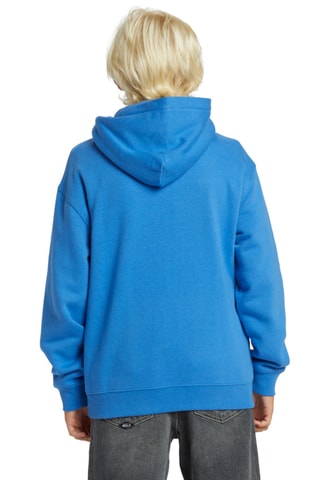 Fleece Sweater met Capuchon - Blauw