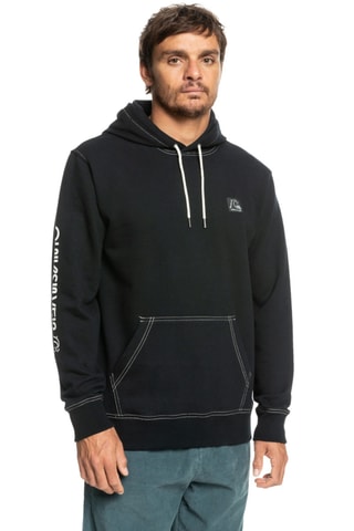Biologisch Katoenen Fleece Sweater - Zwart