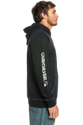 Biologisch Katoenen Fleece Sweater - Zwart