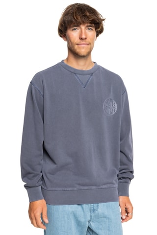 Biologisch Katoenen Fleece Sweater - Donkerblauw