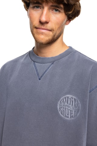 Biologisch Katoenen Fleece Sweater - Donkerblauw