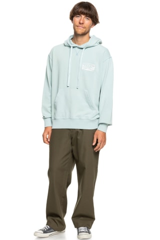 Biologisch Katoenen Fleece Sweater - Lichtblauw