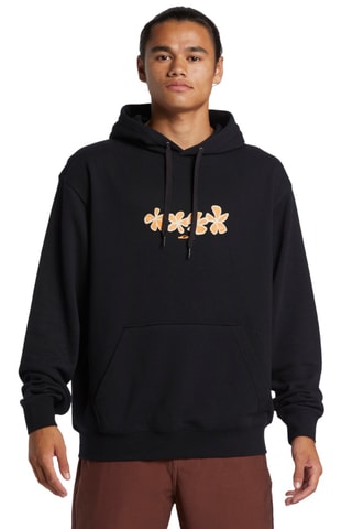 Fleece Sweater met Capuchon - Zwart