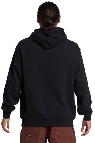 Fleece Sweater met Capuchon - Zwart