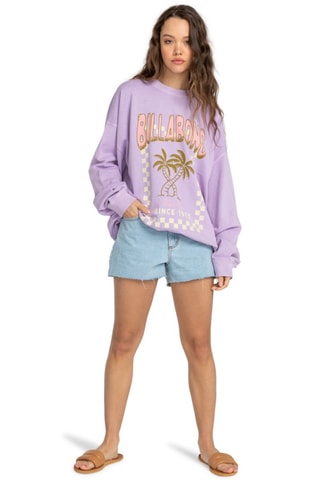 Sweat oversize - Violet - Billabong
