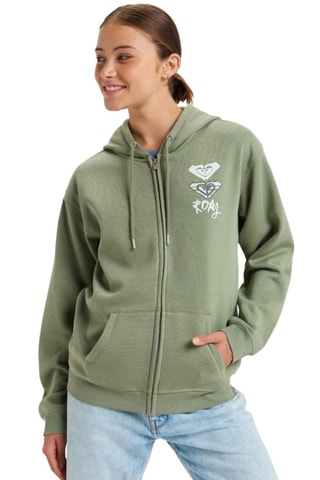 Sweater met Capuchon - Groen - Roxy