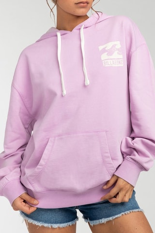 Sweater met Capuchon Lichtpaars