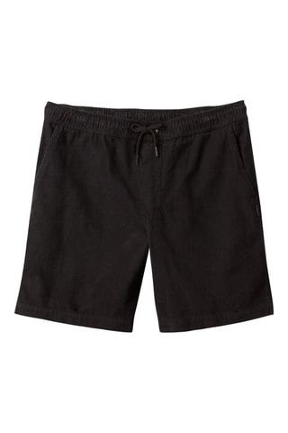 Velours Short Straight - Zwart