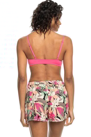 Strandshort - Zwart en fuchsia - Roxy