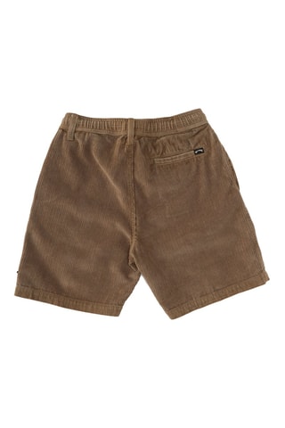 Velours Bermuda Bruin