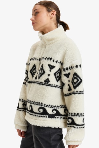 Sweater Regular Roxy - Ecru