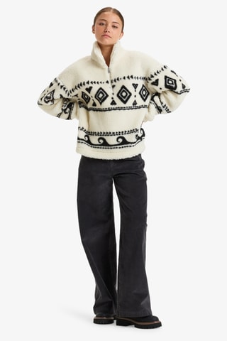 Sweater Regular Roxy - Ecru