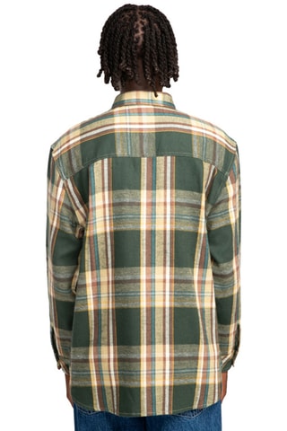 Biologisch Katoenen Blouse Relaxed Fit Element - Groen