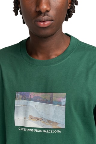 Biologisch Katoenen T-shirt relaxed Fit Element - Donkergroen