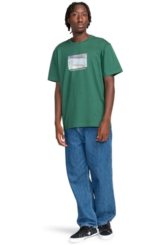 Biologisch Katoenen T-shirt relaxed Fit Element - Donkergroen