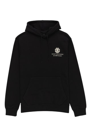Sweater Regular Fit met Capuchon Element - Zwart