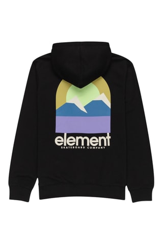 Sweater Regular Fit met Capuchon Element - Zwart