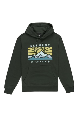 Sweater Regular Element - Donkergroen