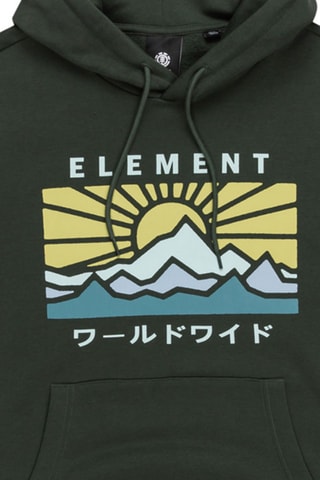 Sweater Regular Element - Donkergroen