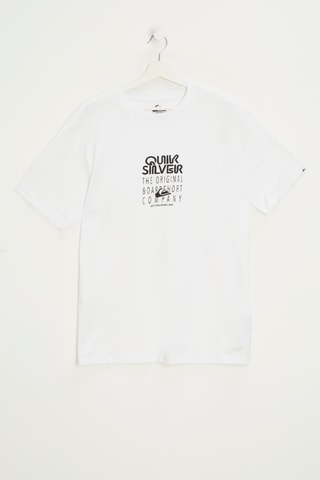 T-shirt Regular Quicksilver - Wit
