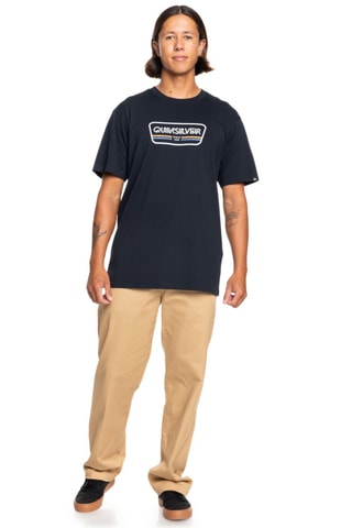T-shirt Regular Fit - Zwart