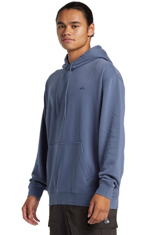 Fleece Sweater met Capuchon - Indigoblauw