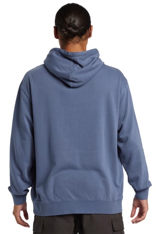 Fleece Sweater met Capuchon - Indigoblauw