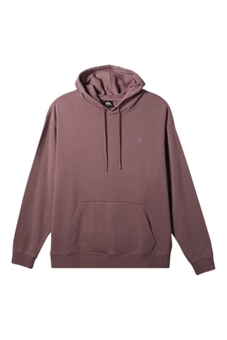Fleece Sweater met Capuchon - Paars