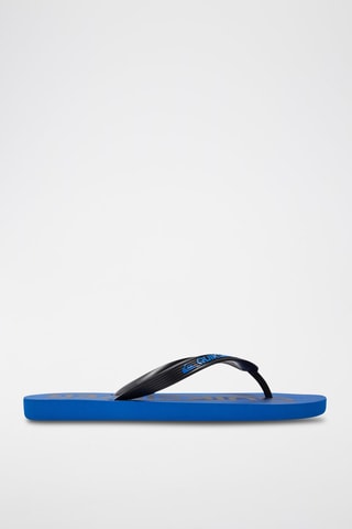 Slippers - Zwart en Blauw
