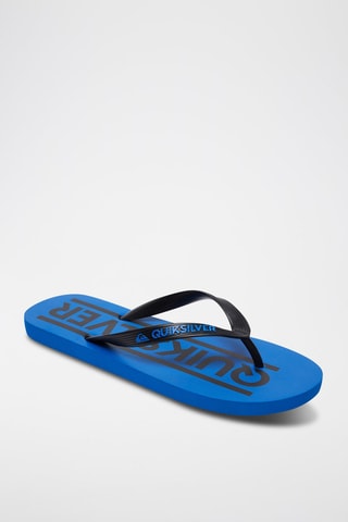Slippers - Zwart en Blauw