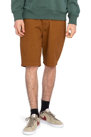 Bermuda slim fit - Bruin - Element