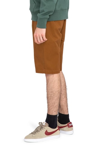 Bermuda slim fit - Bruin - Element