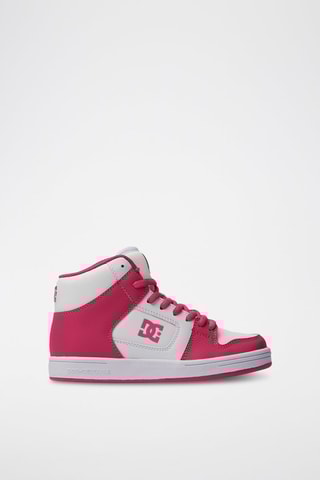 Hoge Leren Sneakers - Fuchsia - DC Shoes