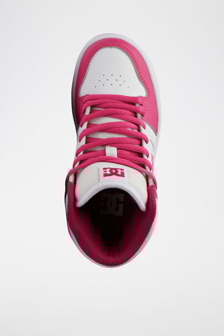 Hoge Leren Sneakers - Fuchsia - DC Shoes