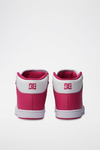 Hoge Leren Sneakers - Fuchsia - DC Shoes