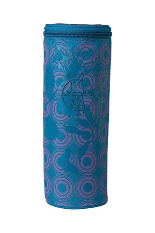 3 porte-bouteilles - Bleu pétrole, noir et marron