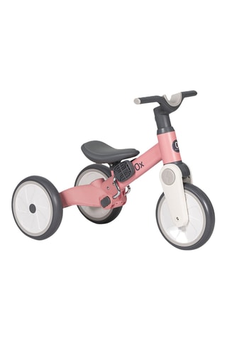 Tricycle évolutif multifonction - Rose et gris - De 18 à 36 mois - Jusqu’à 20 kg