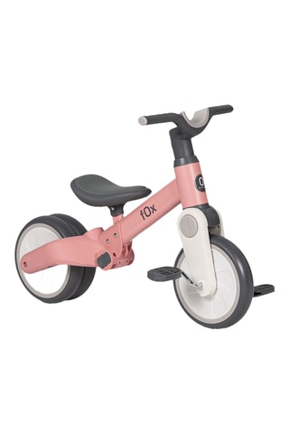 Tricycle évolutif multifonction - Rose et gris - De 18 à 36 mois - Jusqu’à 20 kg