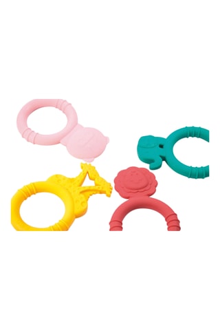 Anneau de dentition en silicone sans BPA - Dès 6 mois