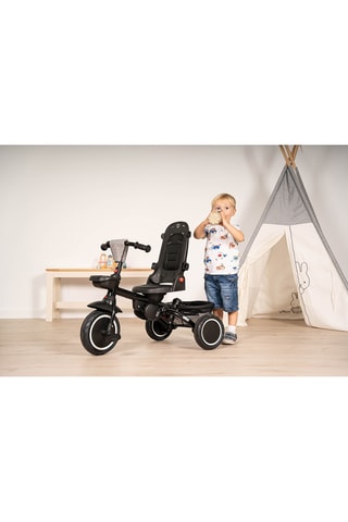 Tricycle évolutif 5-en-1 - Gris et noir - Dès 12 mois à 5 ans - Jusqu’à 25 kg