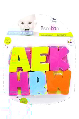 Lettres flottantes pour le bain sans BPA - Dès 3 ans
