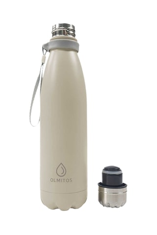 Bouteille isotherme en plastique sans BPA et acier inoxydable - 50 cl