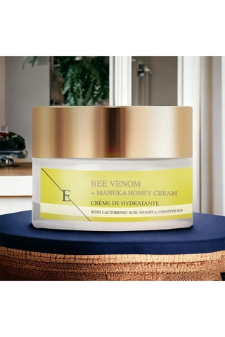 Crème hydratante au venin d'abeille et au miel de Manuka - 50ml