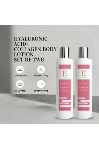 2 lotions pour le corps à l'acide hyaluronique - 2 x 250 ml