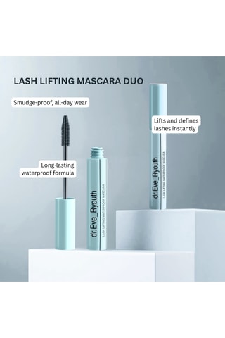2 mascaras waterproof liftants Lash Lifting - Noir - 2 x 16 ml