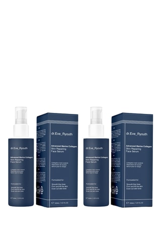 2 sérums réparateurs visage collagène marin avancé - 2 x 60 ml