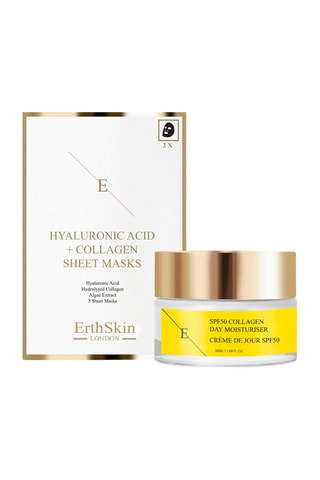 Coffret duo éclat et protection au collagène  SPF 50 - 2 produits
