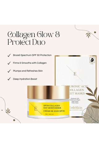 Coffret duo éclat et protection au collagène  SPF 50 - 2 produits